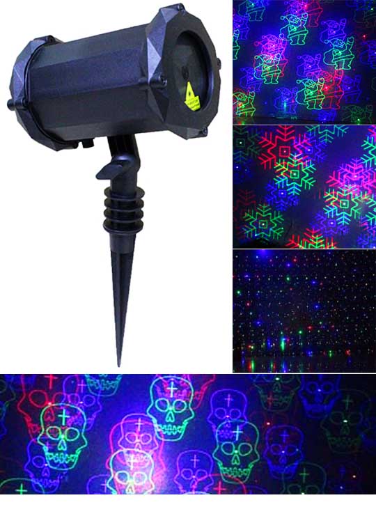 Лазерные снежинки SUPERMAX GARDEN Xmas RGB Music